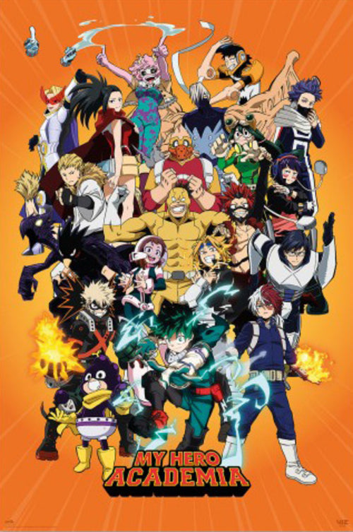 Poster My Hero Academia 61x91 5cm Grupo Erik GPE5847 | Yourdecoration.be