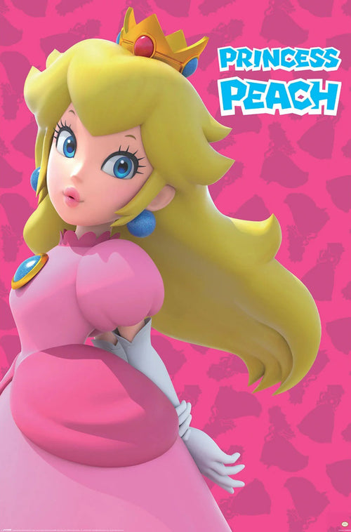 Poster Nintendo Princess Peach 61x91 5cm PP2402576 | Yourdecoration.be