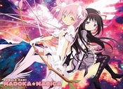 Poster Puella Magi Madoka Magica Goddes Madoka And Homura 52x38cm Abystyle GBYDCO337 | Yourdecoration.be