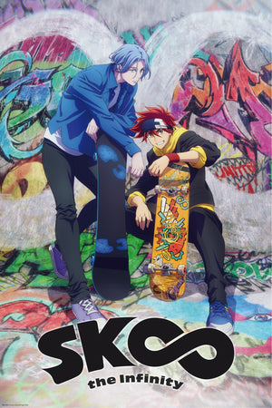 Poster Sk8 The Infinity Reki And Langa 61x91 5cm Abystyle GBYDCO276 | Yourdecoration.be