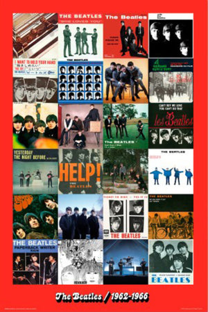 Poster The Beatles Era 1962 1966 61x91.5cm Grupo Erik GPE5853 | Yourdecoration.be