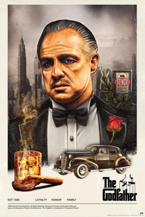 Poster The Godfather 1 61x91 5cm Grupo Erik GPE5896 | Yourdecoration.be