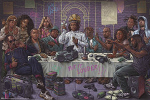 Poster-The-Last-Supper-Of-Hip-Hop-91-5x61cm-Grupo-Erik-GPE5911 | Yourdecoration.be