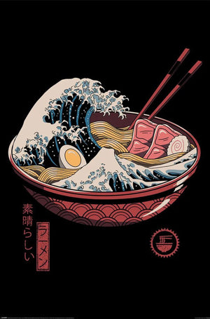 Poster Vincent Trinidad Great Ramen Wave 61x91 5cm PP2403662 | Yourdecoration.be