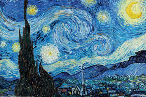 Poster Vincent Van Gogh Starry Night 91 5x61cm PP2400690 2 | Yourdecoration.be