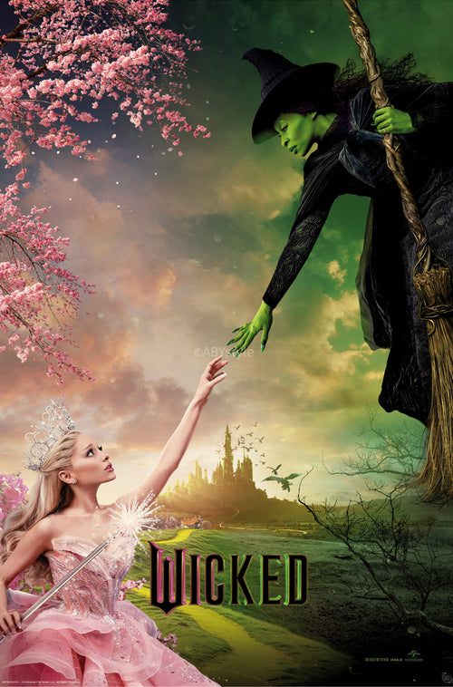 Poster Wicked Elphaba And Glinda 61x91 5cm Abystyle GBYDCO701 | Yourdecoration.be