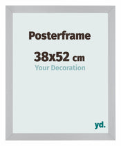 Posterkader 38x52cm Zilver MDF Parma Maat | Yourdecoration.be