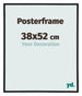 Posterkader 38x52cm Zwart Mat Kunststof Paris Maat | Yourdecoration.be