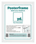 Posterkader MDF 38x52cm Wit Mat Voorzijde Maat | Yourdecoration.be