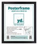 Posterkader MDF 40x50cm Zwart Mat Voorzijde Maat | Yourdecoration.be