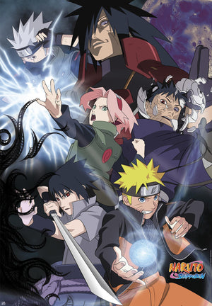 Naruto Shippuden Group Ninja War Poster 61X91 5cm | Yourdecoration.be