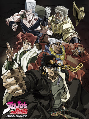 Jojos Bizarre Adventure Stardust Crusaders Poster 38X52cm | Yourdecoration.be