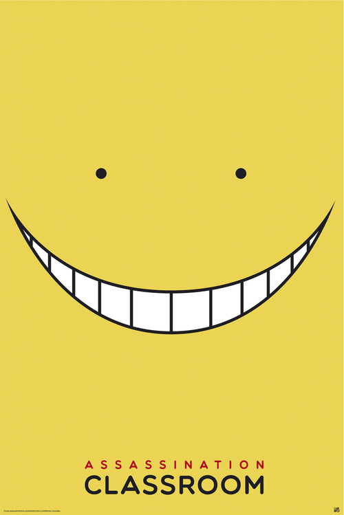 Assassination Classroom Koro Smile Poster 61X91 5cm | Yourdecoration.be