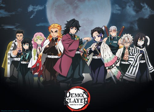 Demon Slayer Pillars Poster 52X38cm | Yourdecoration.be