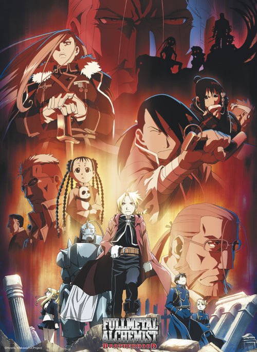 Fullmetal Alchemist Group Poster 38X52cm | Yourdecoration.be