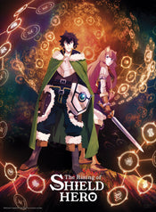 The Shield Hero Naofumi And Raphtalia Poster 38X52cm | Yourdecoration.be