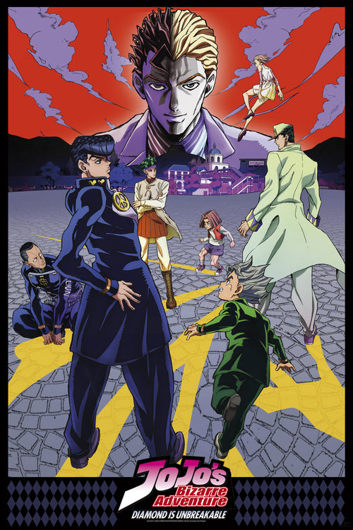 Jojos Bizarre Adventure Diamond Unbreak Poster 61X91 5cm | Yourdecoration.be