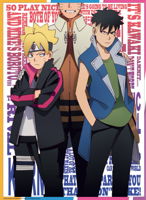 Boruto Boruto And Kawaki Poster 38X52cm | Yourdecoration.be