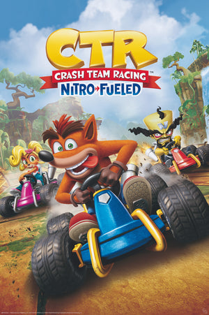 Abystyle Gbydco222 Crash Team Racing Cover Poster 61x91,5cm | Yourdecoration.be