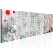 Artgeist Home House And Love Canvas Schilderij | Yourdecoration.be