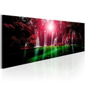 Artgeist Ruby Waterfalls Canvas Schilderij | Yourdecoration.be