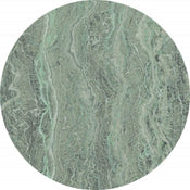 Komar Green Marble Fotobehang 125x125cm Rond | Yourdecoration.be