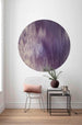 Komar Harmony Fotobehang 125x125cm Rond Sfeer | Yourdecoration.be