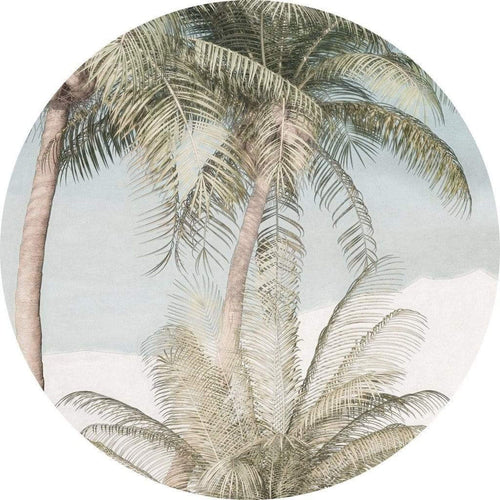 Komar Hush Fotobehang 125x125cm Rond | Yourdecoration.be