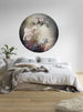 Komar Flemish Flowers Fotobehang 125x125cm Rond Sfeer | Yourdecoration.be