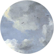 Komar Simply Sky Fotobehang 125x125cm Rond | Yourdecoration.be