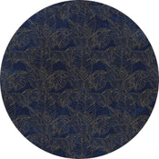 Komar Royal Blue Fotobehang 125x125cm Rond | Yourdecoration.be