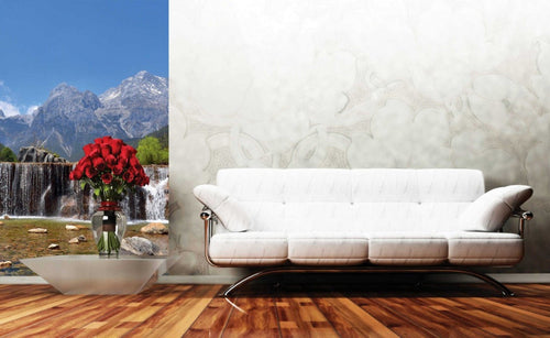 Dimex Alps Fotobehang 150x250cm 2 banen Sfeer | Yourdecoration.be