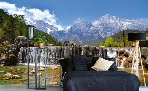 Dimex Alps Fotobehang 375x250cm 5 banen Sfeer | Yourdecoration.nl