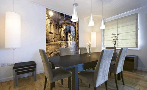 Dimex Ancient Street Fotobehang 150x250cm 2 banen Sfeer | Yourdecoration.nl