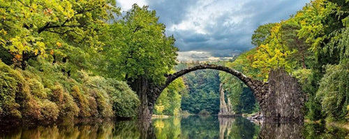 Dimex Arch Bridge Fotobehang 375x150cm 5 banen | Yourdecoration.be