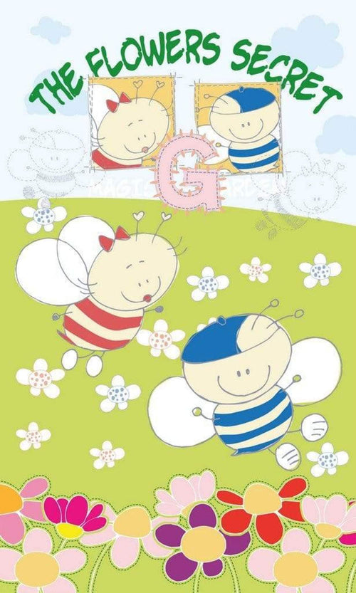 Dimex Baby Bees Fotobehang 150x250cm 2 banen | Yourdecoration.be