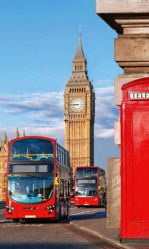 Dimex Big Ben Fotobehang 150x250cm 2 banen | Yourdecoration.be