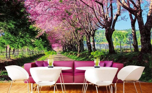 Dimex Blossom Alley Fotobehang 375x250cm 5 banen Sfeer | Yourdecoration.nl