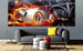 Dimex Car in Flames Fotobehang 375x150cm 5 banen Sfeer | Yourdecoration.nl