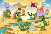 Dimex Crocodiles Fotobehang 375x250cm 5 banen | Yourdecoration.be