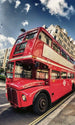 Dimex Double Decker Bus Fotobehang 150x250cm 2 banen | Yourdecoration.be