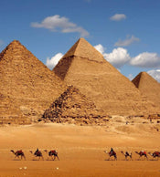 Dimex Egypt Pyramid Fotobehang 225x250cm 3 banen | Yourdecoration.be