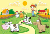 Dimex Farm Fotobehang 375x250cm 5 banen | Yourdecoration.be