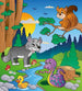 Dimex Forest Animals Fotobehang 225x250cm 3 banen | Yourdecoration.be