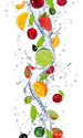 Dimex Fruits in Water Fotobehang 150x250cm 2 banen | Yourdecoration.be