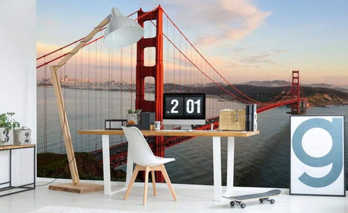 Dimex Golden Gate Fotobehang 375x250cm 5 banen Sfeer | Yourdecoration.nl