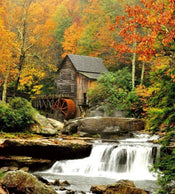 Dimex Grist Mill Fotobehang 225x250cm 3 banen | Yourdecoration.be