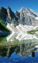 Dimex Lake Agnes Fotobehang 150x250cm 2 banen | Yourdecoration.be