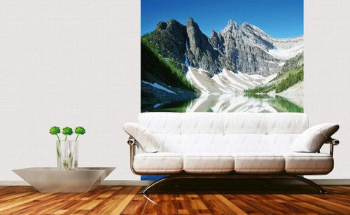 Dimex Lake Agnes Fotobehang 225x250cm 3 banen Sfeer | Yourdecoration.nl