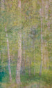 Dimex Leaves Abstract Fotobehang 150x250cm 2 banen | Yourdecoration.be